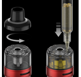 Kit GTX GO 40 Vaporesso Negru Kit GTX GO 40 Vaporesso Negru