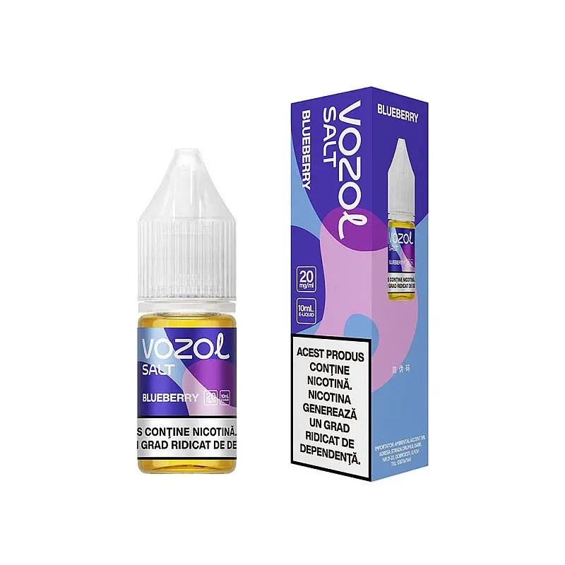 Lichid Vozol Salt 20mg 10ml - Blueberry Lichid Vozol Salt 20mg 10ml - Blueberry