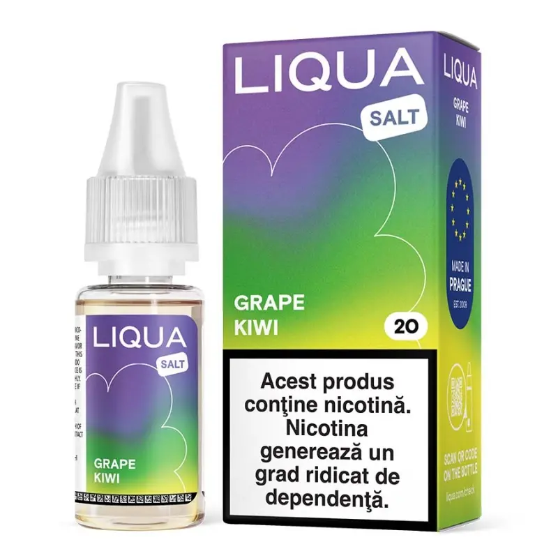 Lichid Liqua Salt 10ml - Grape Kiwi Lichid Liqua Salt 10ml - Grape Kiwi