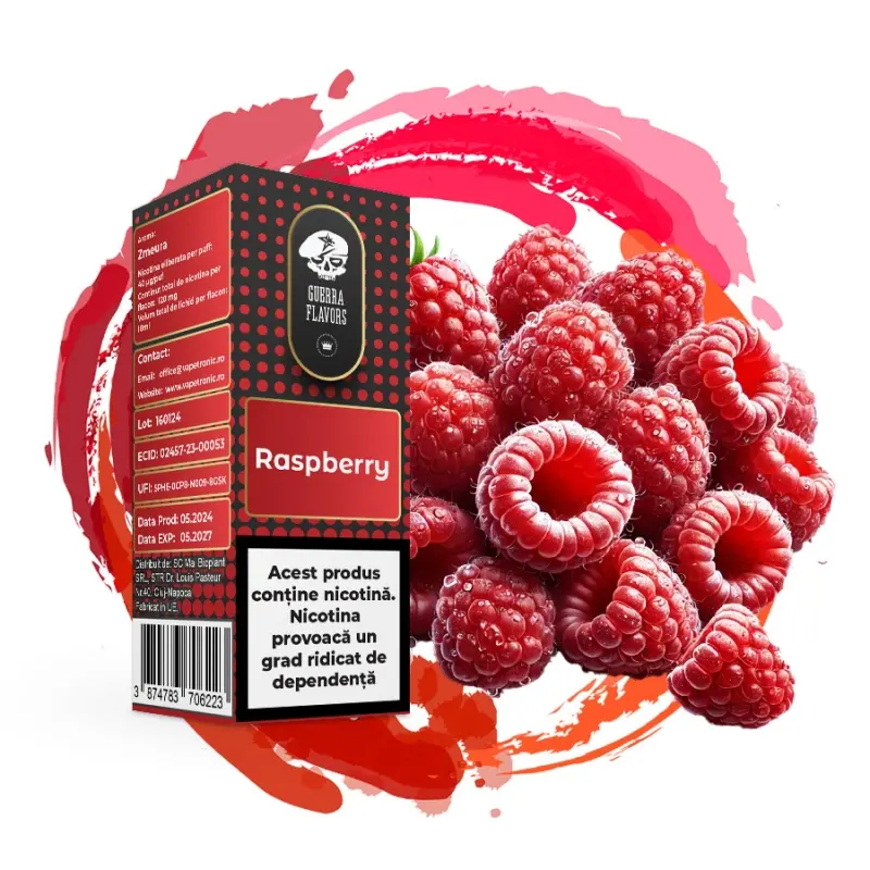 Lichid GuerraLiq 10 ml - RASPBERRY