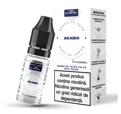 Lichid SmokeMania 10ml - Akashi 06mg