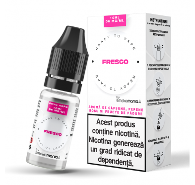 Lichid SmokeMania 10ml - Fresco 06mg