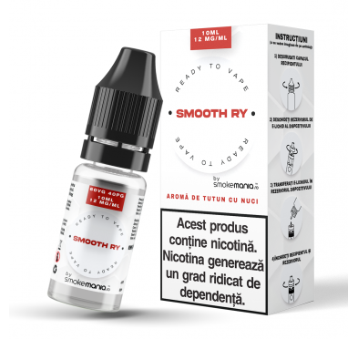 Lichid SmokeMania 10ml - Smooth RY 12mg
