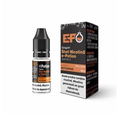 Shot Nicotina e-Potion 10ml - 12mg - 70VG-30PG
