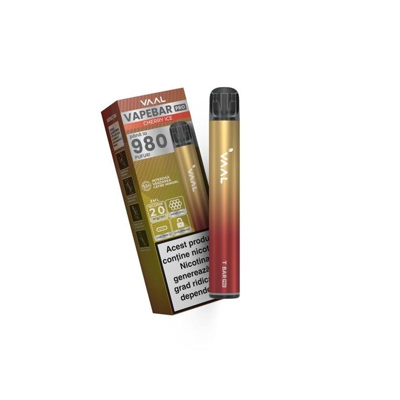 Kit Vapebar PRO 980 pufuri 20mg - Cherry Ice Kit Vapebar PRO 980 pufuri 20mg - Cherry Ice