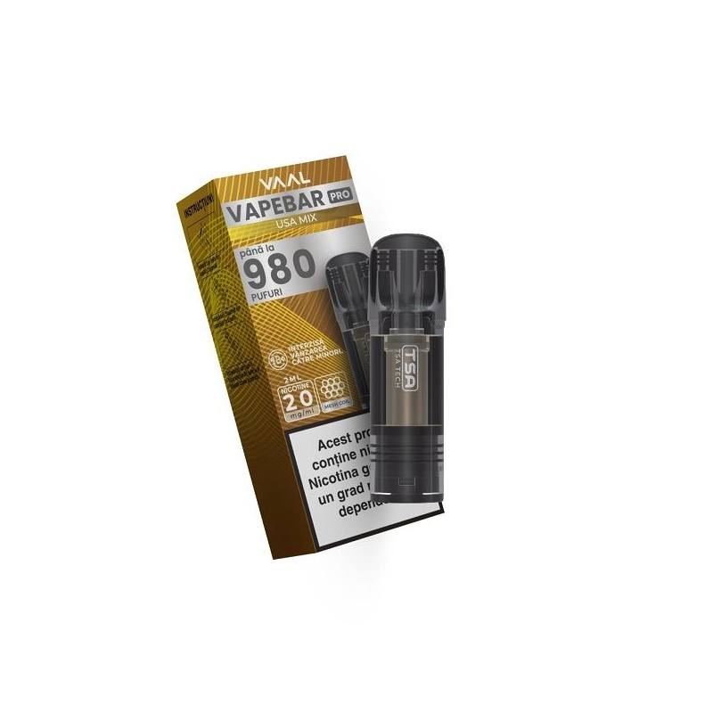 Cartus Vapebar PRO 980 pufuri 20mg - USA MIX Cartus Vapebar PRO 980 pufuri 20mg - USA MIX