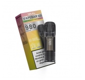 Cartus Vapebar PRO 980 pufuri 20mg - Kiwi Passion Fruit Guava