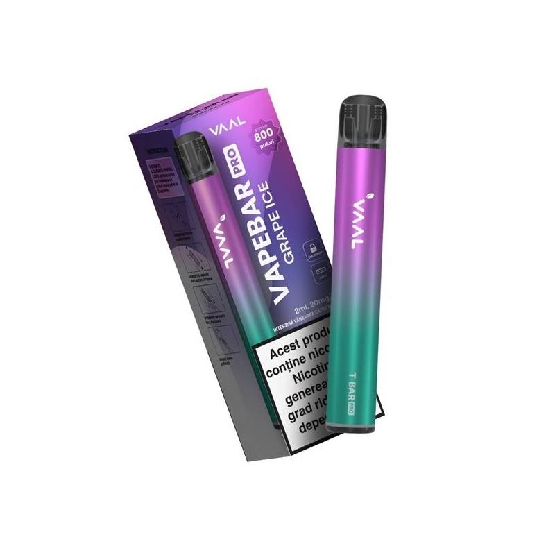 Kit Vapebar PRO 800 pufuri 20mg - Grape Ice Kit Vapebar PRO 800 pufuri 20mg - Grape Ice