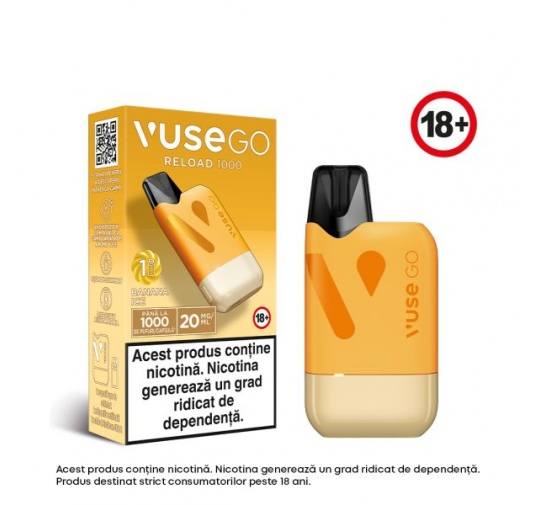 VUSE GO Reload 1000 BOX 20 mg - Banana Ice