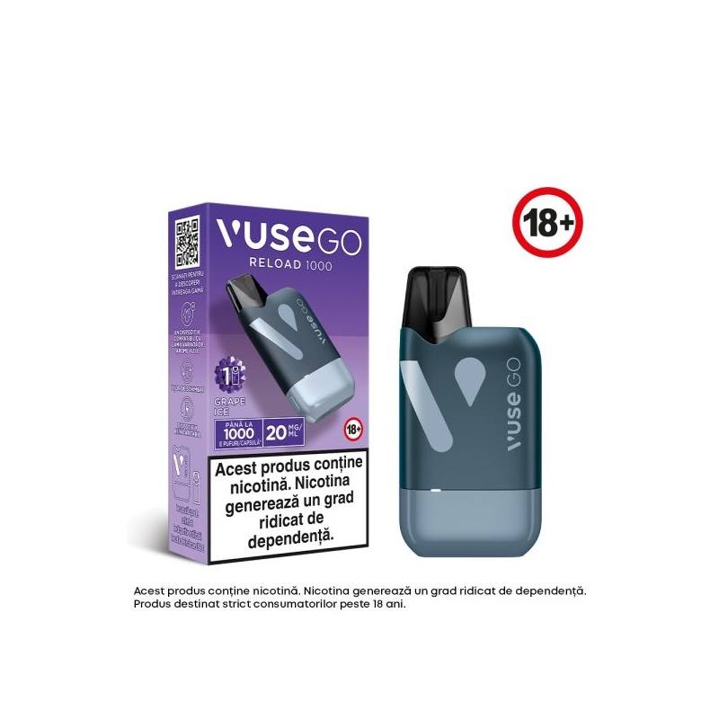 VUSE GO Reload 1000 BOX 20 mg - Grape Ice