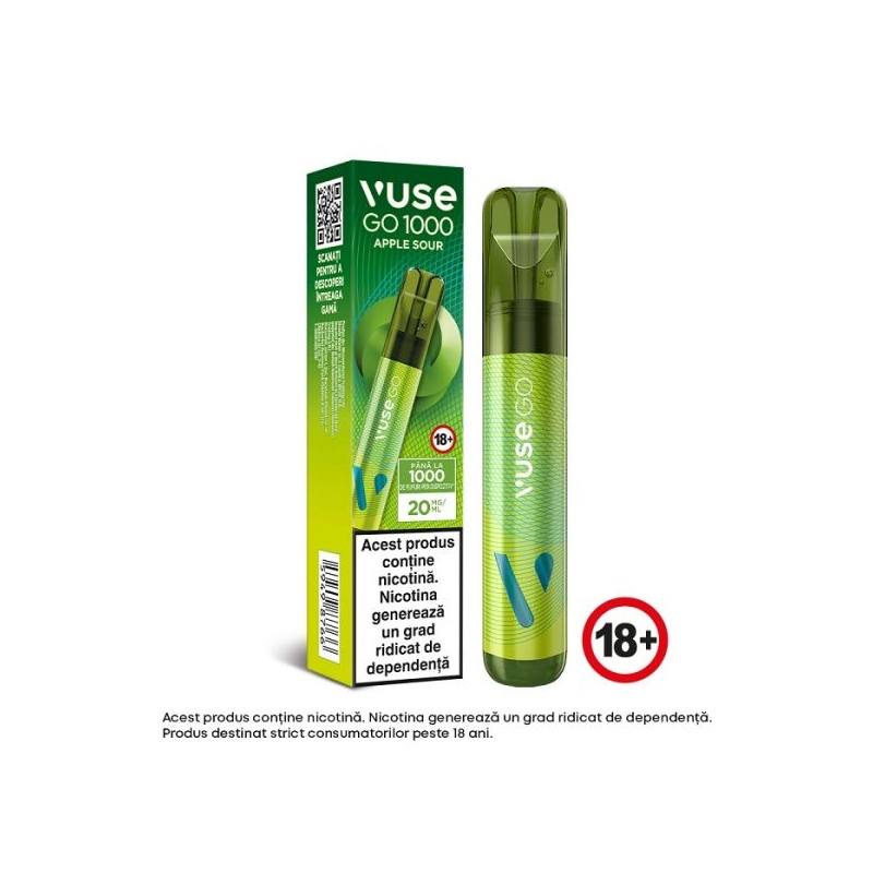 Vuse GO 1000 PEN - Apple Sour Vuse GO 1000 PEN - Apple Sour