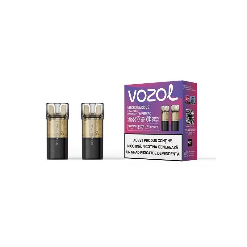 Set 2 cartuse Vozol Switch Pro 800 20mg - Mixed Berries Set 2 cartuse Vozol Switch Pro 800 20mg - Mixed Berries