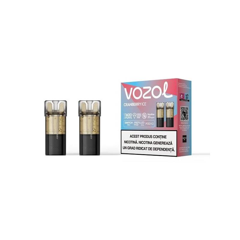 Set 2 cartuse Vozol Switch Pro 800 20mg - Cranberry ICE Set 2 cartuse Vozol Switch Pro 800 20mg - Cranberry ICE
