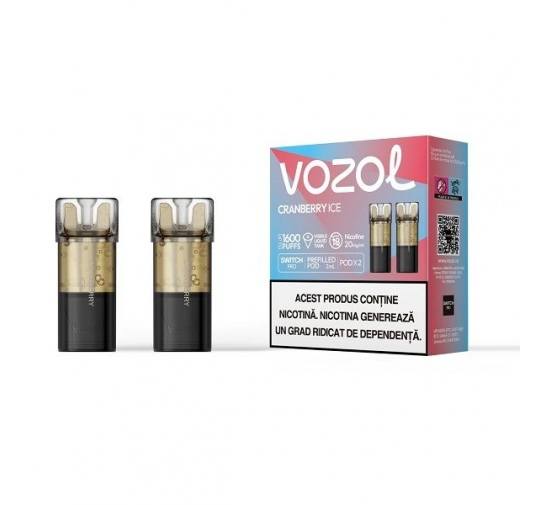 Set 2 cartuse Vozol Switch Pro 800 20mg - Cranberry ICE