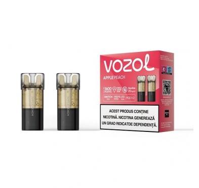 Set 2 cartuse Vozol Switch Pro 800 20mg - Apple Peach