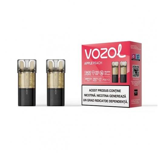 Set 2 cartuse Vozol Switch Pro 800 20mg - Apple Peach