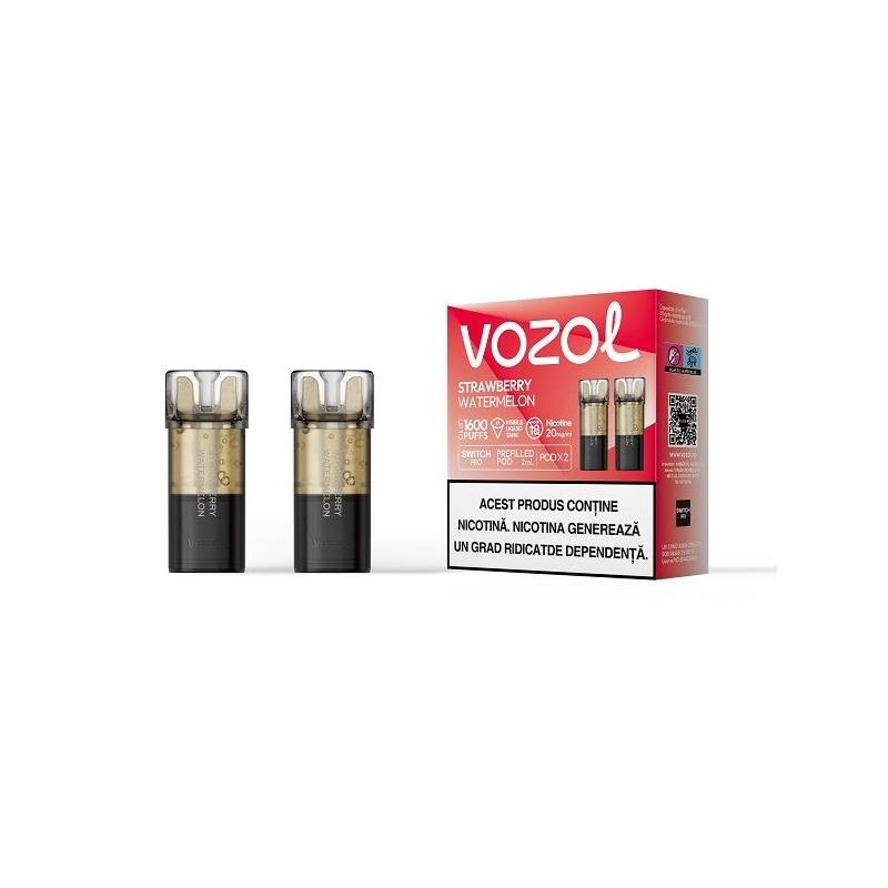 Set 2 cartuse Vozol Switch Pro 800 20mg - Strawberry Watermelon