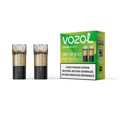 Set 2 cartuse Vozol Switch Pro 800 20mg - Lemon Mojito