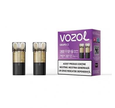 Set 2 cartuse Vozol Switch Pro 800 20mg - Grape ICE