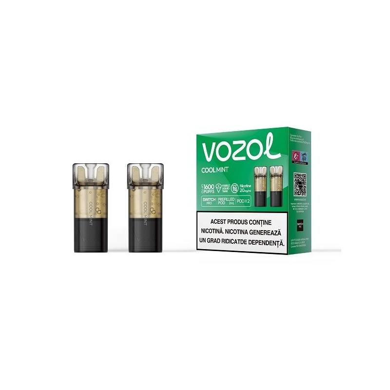 Set 2 cartuse Vozol Switch Pro 800 20mg - Cool Mint Set 2 cartuse Vozol Switch Pro 800 20mg - Cool Mint