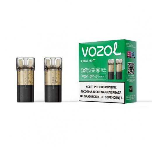 Set 2 cartuse Vozol Switch Pro 800 20mg - Cool Mint