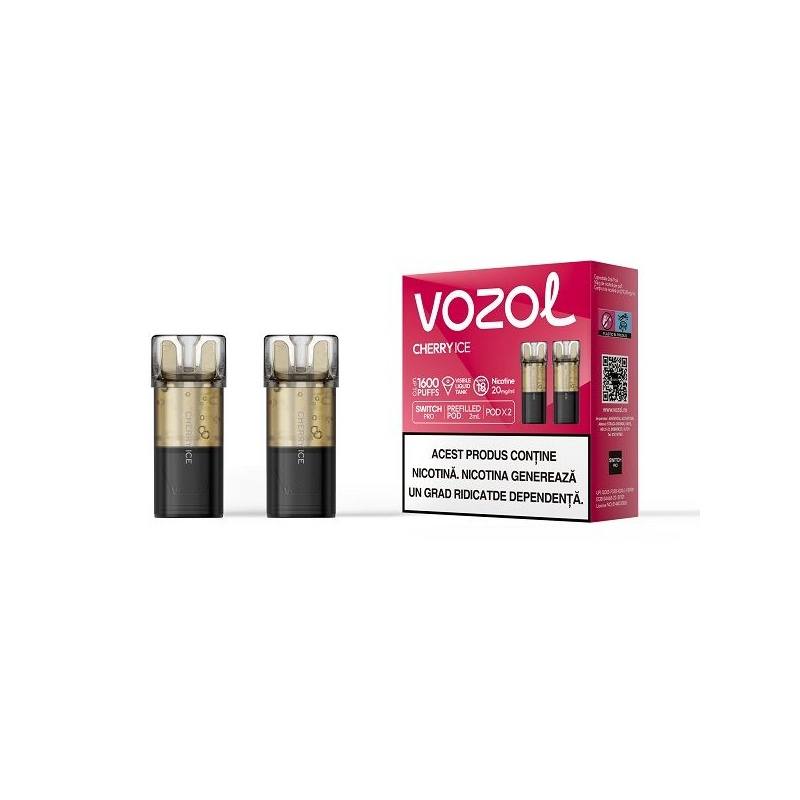 Set 2 cartuse Vozol Switch Pro 800 20mg - Cherry ICE Set 2 cartuse Vozol Switch Pro 800 20mg - Cherry ICE