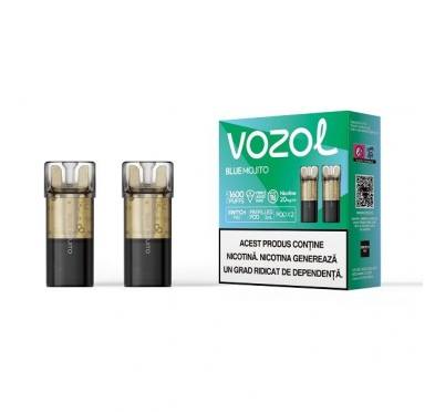 Set 2 cartuse Vozol Switch Pro 800 20mg - Blue Mojito