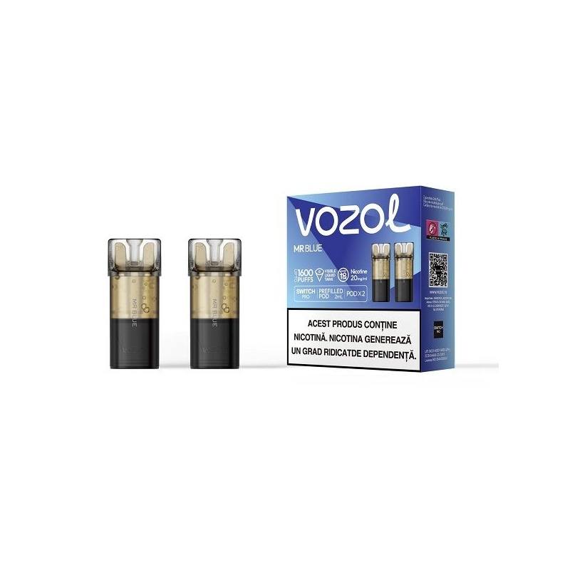 Set 2 cartuse Vozol Switch Pro 800 20mg - Mr Blue Set 2 cartuse Vozol Switch Pro 800 20mg - Mr Blue