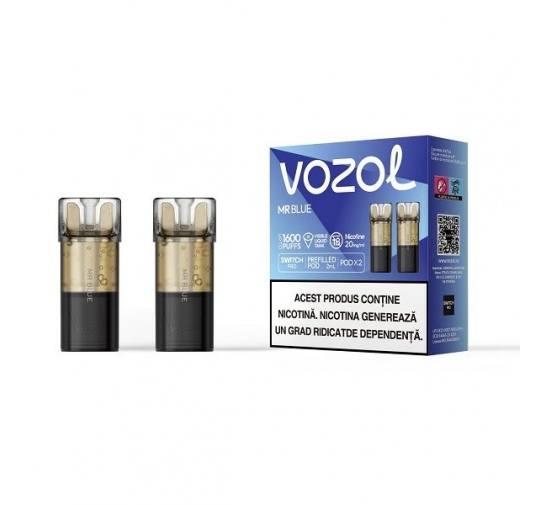 Set 2 cartuse Vozol Switch Pro 800 20mg - Mr Blue