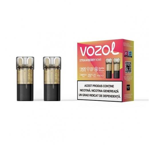 Set 2 cartuse Vozol Switch Pro 800 20mg - Strawberry Kiwi