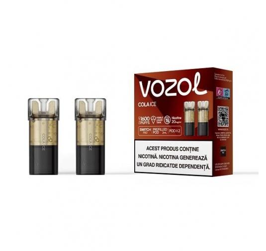 Set 2 cartuse Vozol Switch Pro 800 20mg - Cola Ice