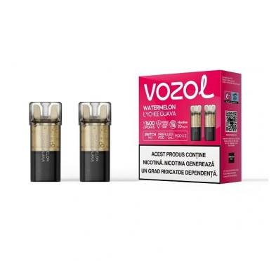 Set 2 cartuse Vozol Switch Pro 800 20mg - Watermelon Lychee Guava