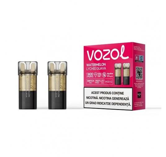 Set 2 cartuse Vozol Switch Pro 800 20mg - Watermelon Lychee Guava