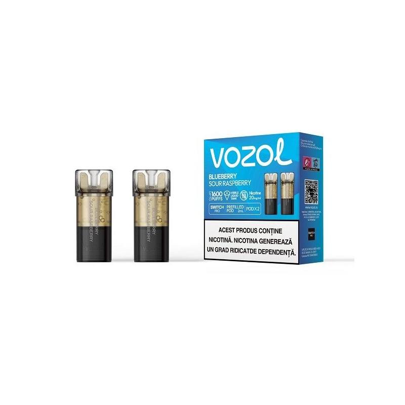 Set 2 cartuse Vozol Switch Pro 800 20mg - Blueberry Sour Raspberry Set 2 cartuse Vozol Switch Pro 800 20mg - Blueberry Sour Raspberry