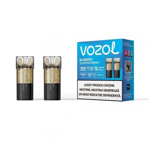 Set 2 cartuse Vozol Switch Pro 800 20mg - Blueberry Sour Raspberry