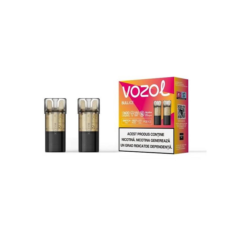 Set 2 cartuse Vozol Switch Pro 800 20mg - Bull ICE Set 2 cartuse Vozol Switch Pro 800 20mg - Bull ICE