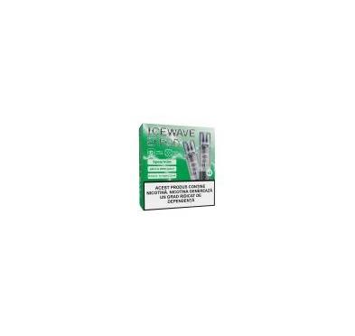 Set 2 cartuse Icewave E1 2ml 20mg - Spearmint
