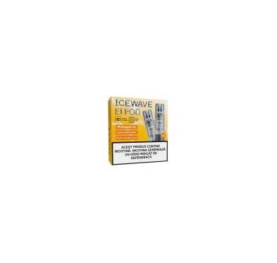 Set 2 cartuse Icewave E1 2ml 20mg - Pineapple Ice