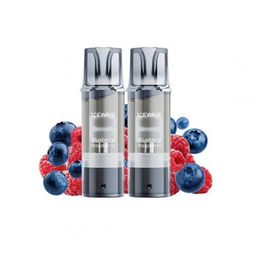 Set 2 cartuse Icewave E1 2ml 20mg - Blueberry Raspberry