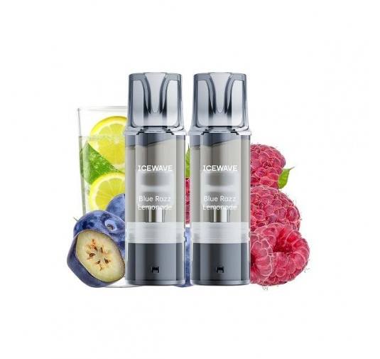 Set 2 cartuse Icewave E1 2ml 20mg - Blue Razz Lemonade