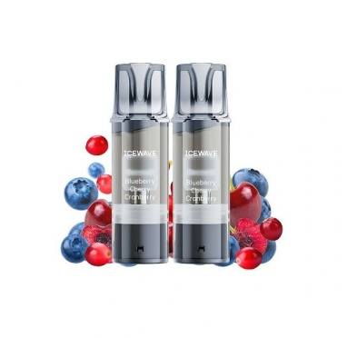 Set 2 cartuse Icewave E1 2ml 20mg - Blueberry Cherry Cranberry