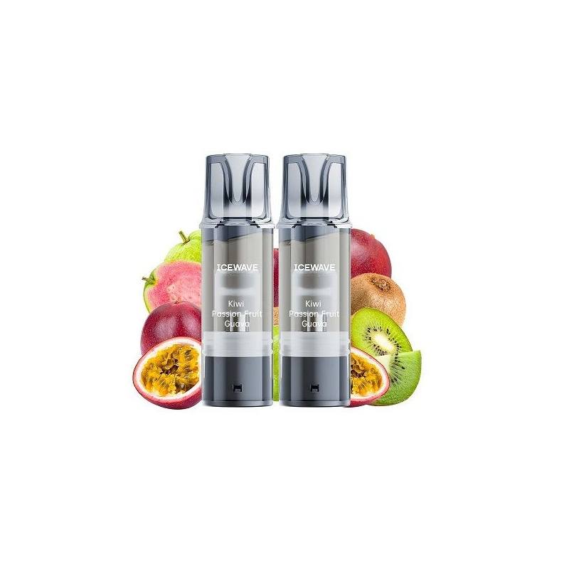 Set 2 cartuse Icewave E1 2ml 20mg - Kiwi Passion Fruit Guava Set 2 cartuse Icewave E1 2ml 20mg - Kiwi Passion Fruit Guava