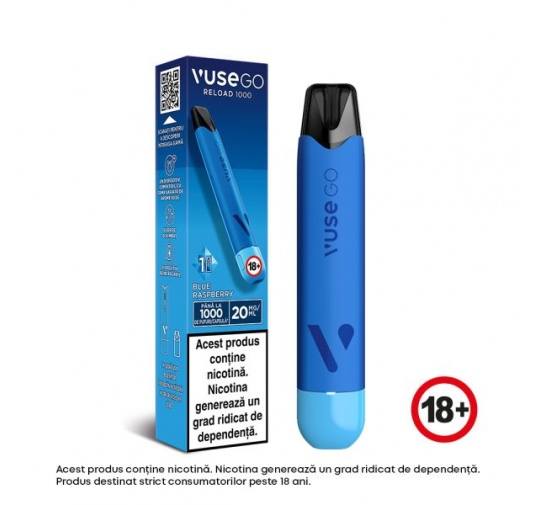 VUSE GO Reload 1000 PEN 20 mg - Blue Raspberry