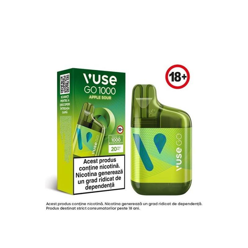 Vuse GO 1000 BOX - Apple Sour Vuse GO 1000 BOX - Apple Sour
