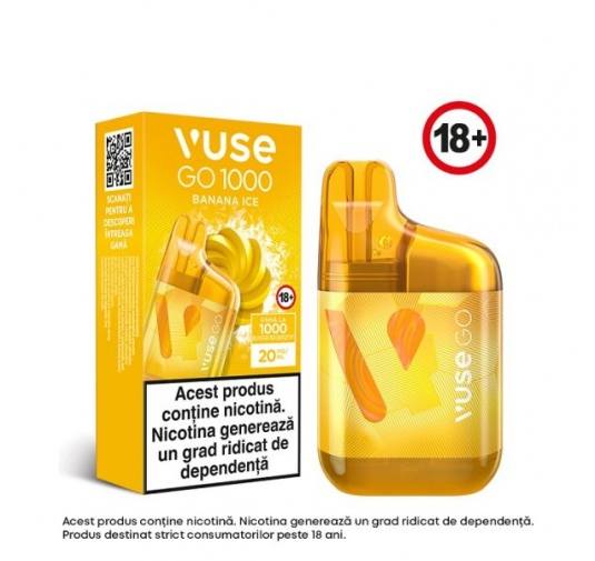 Vuse GO 1000 BOX - Banana Ice