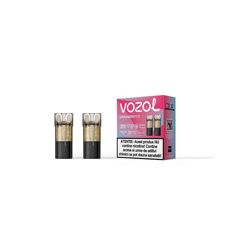 Set 2 cartuse Vozol Switch Pro 800 0mg - Strawberry Ice Set 2 cartuse Vozol Switch Pro 800 0mg - Strawberry Ice
