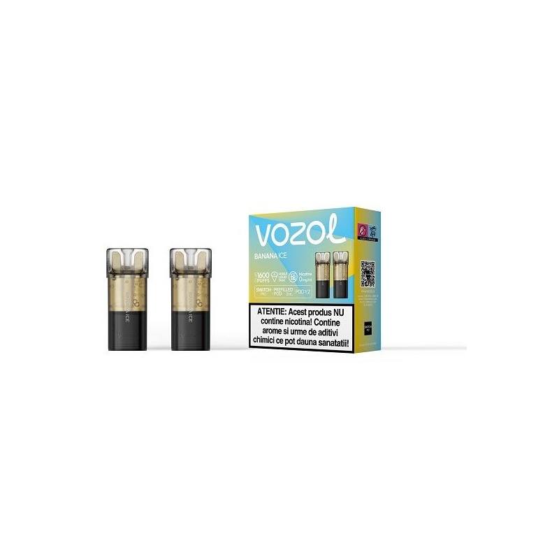 Set 2 cartuse Vozol Switch Pro 800 0mg - Banana Ice Set 2 cartuse Vozol Switch Pro 800 0mg - Banana Ice