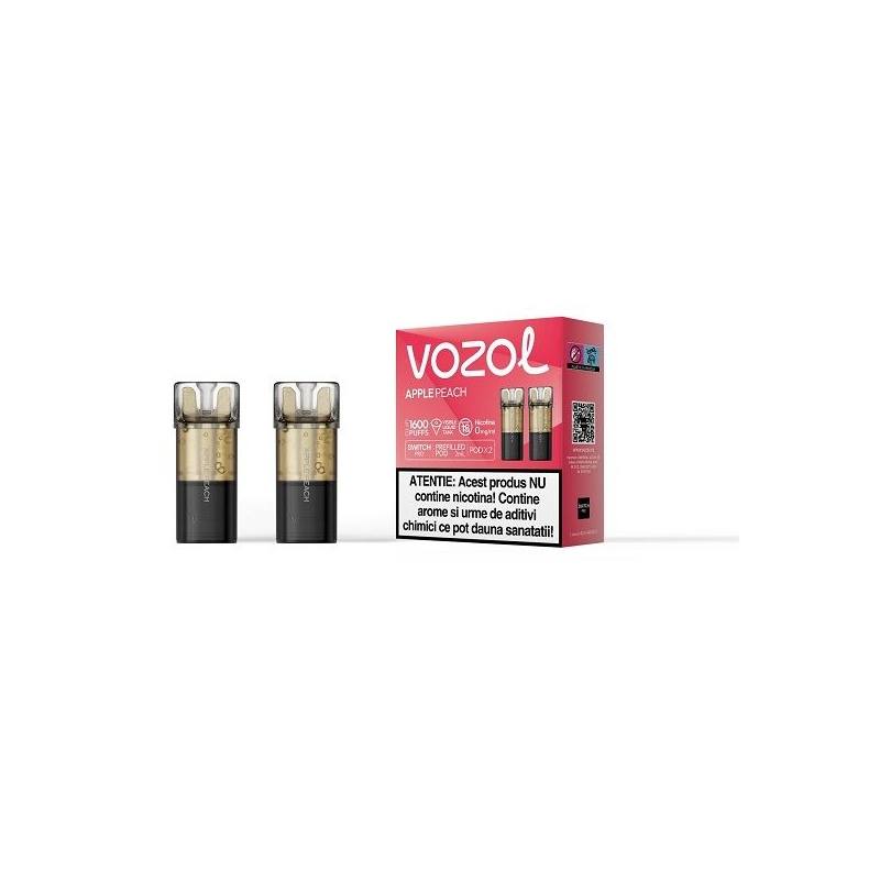 Set 2 cartuse Vozol Switch Pro 800 0mg - Apple Peach Set 2 cartuse Vozol Switch Pro 800 0mg - Apple Peach