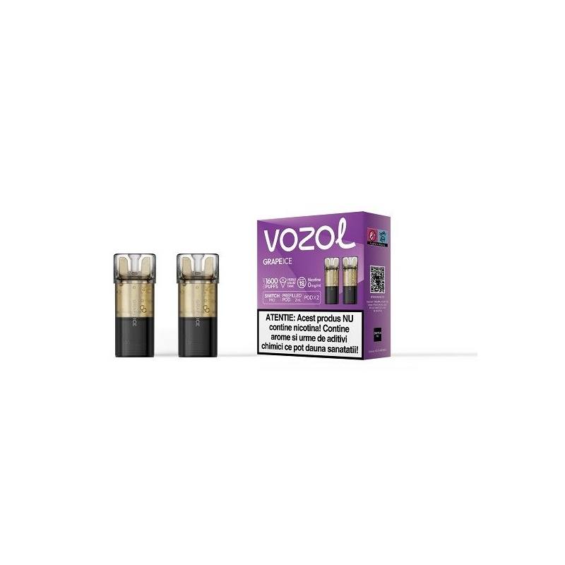 Set 2 cartuse Vozol Switch Pro 800 0mg - Grape Ice Set 2 cartuse Vozol Switch Pro 800 0mg - Grape Ice