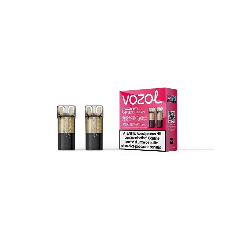 Set 2 cartuse Vozol Switch Pro 800 0mg - Strawberry Raspberry Cherry Set 2 cartuse Vozol Switch Pro 800 0mg - Strawberry Raspberry Cherry